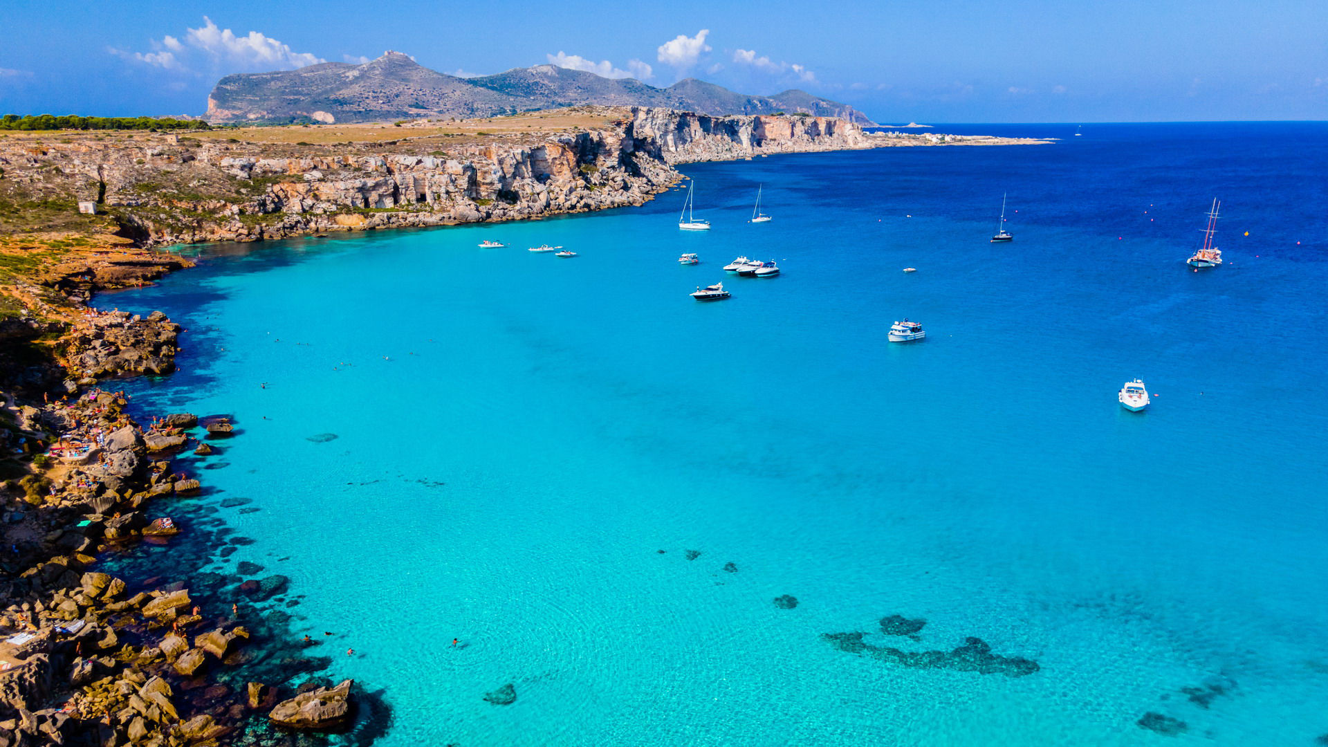 Tour, Favignana Levanzo, partenza da Trapani