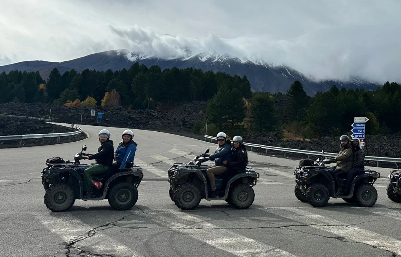 Escursione in Quad sull’Etna da Alcantara a Piano Provenzana