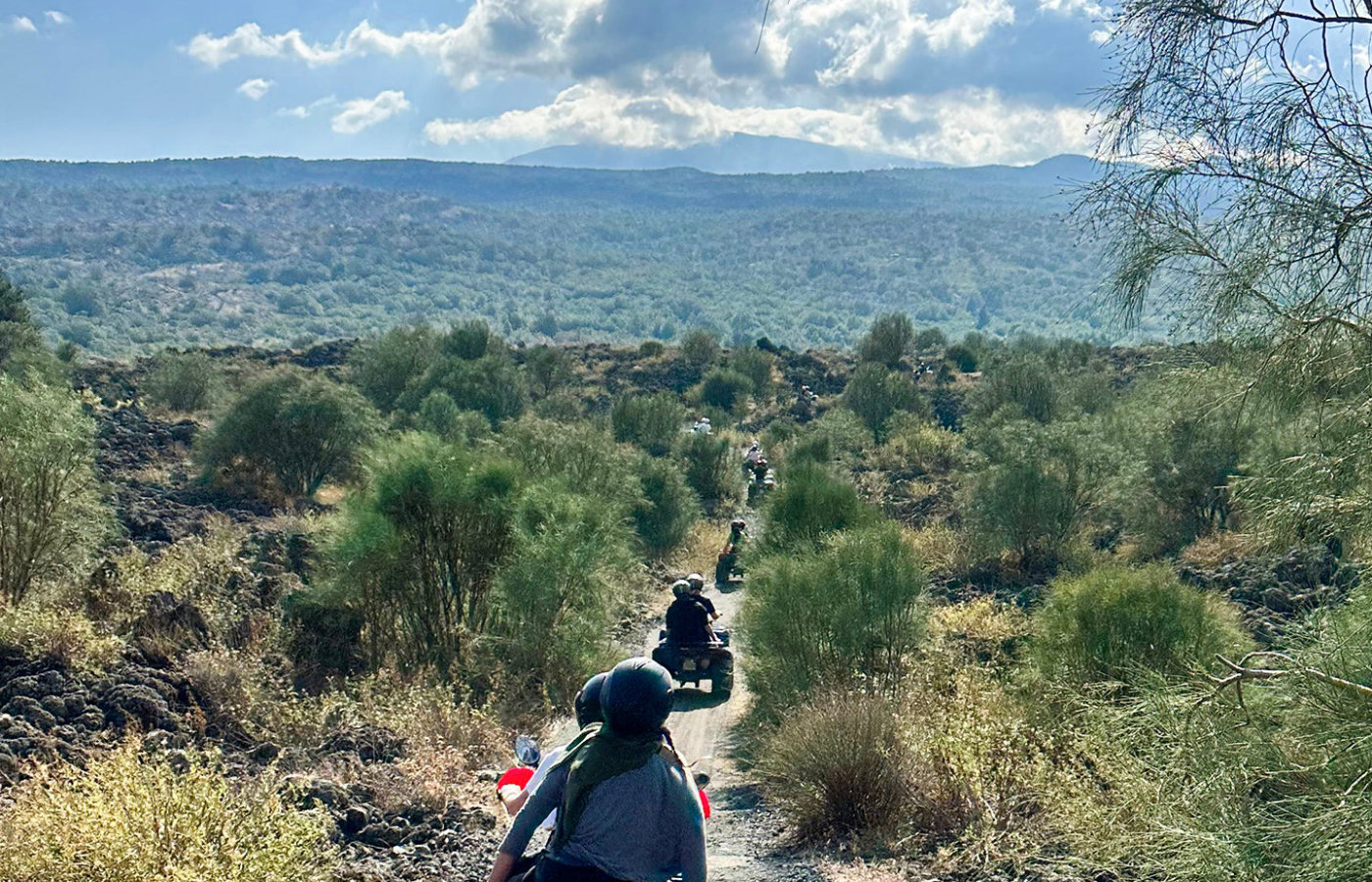 Escursione in Quad sull’Etna da Alcantara a Piano Provenzana